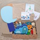 Grimm's mini világ - A tenger hangja - fa játékkészlet