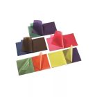 Pergaminpapír szett  11 szín 100 lap - 16 cm x 16 cm