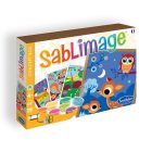 Homokszórós képek, erdei állatok, képkeretté alakítható dobozban - Sentosphere SA8801