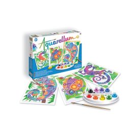   Aquarellum festékkészlet - színpompás állatok, nagy - Sentosphere SA6392