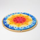 Grimm's Csillogó Napmandala építőjáték