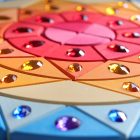 Grimm's Csillogó Napmandala építőjáték