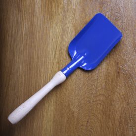 Homokozó lapát 22 cm-es nyéllel - KÉK, fém