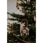 Fa fűzős játék őzike - nagy - Milin 