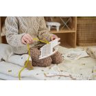 Fa fűzős játék cica - nagy - Milin 