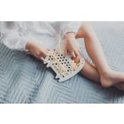 Fa fűzős játék cica - nagy - Milin 