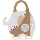 Fa fűzős játék elefánt - nagy - Milin 