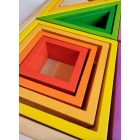 Goki szivárványos építőkocka