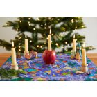 Selyem adventi lépegető / spirál Sarah's Silks