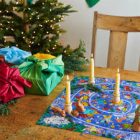 Selyem adventi lépegető / spirál Sarah's Silks