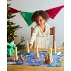 Selyem adventi lépegető / spirál Sarah's Silks