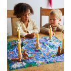 Selyem adventi lépegető / spirál Sarah's Silks