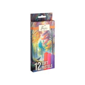    Nassau pasztell kréta készlet 12 db-os -  minőségi kréták rajzoláshoz és színezéshez CraftArt