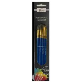  Professzionális ecset készlet 6 db-os CraftArt - Nassau