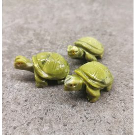 Teki állatfigura - szerpentin