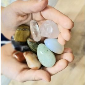 Ásvány válogatás 10 db - marokkövek