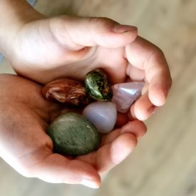 Ásvány válogatás 5 db - marokkövek