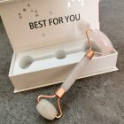 Rózsakvarc masszázs roller ajándékdobozban