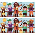 Letörölhető fejtörő feladatkártyákkal - Kalázok - Auzou