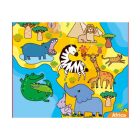 Vízzel festő könyv fejlesztő feladatokkal - Világ állatai Avenir