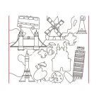 Vízzel festő könyv fejlesztő feladatokkal - Világ állatai Avenir