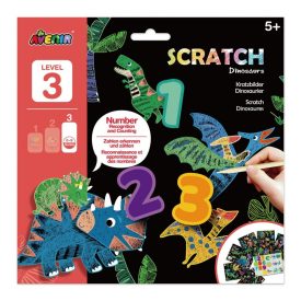   Karckép készítő logikai játék 5+, Dinoszauruszok Avenir 