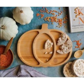 Tök alakú fa tányér - Borbolya
