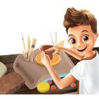 Agyag Kerámiakészítő szett BUKI - Professzionális Stúdió 8+
