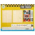 3D modell fa járművek matricákkal, tűzoltóautó 5+ Grafix