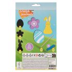 Húsvéti karckép készítő készlet, 9 db-os Grafix