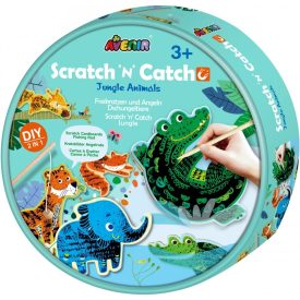   2 az 1-ben karckép készítő és horgász játék, Dzsungel 3+ Avenir