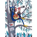 Gibbon és makákó - Várszegi Adél