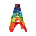 Grimms nagy szivárvány építő - 12 darabos