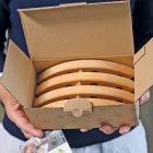 Grimm's nagy szülinapi gyűrű natúr - 16 lyukú