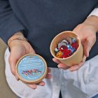 Grimm's csillogós akril kövek,100 db