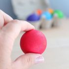  Grimm's nagy fa golyók tömör fából, 6 db