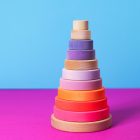 Grimms neon pink nagy fa építőtorony