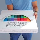 Grimm's óriás mozaik építőkászlet - 100 db.