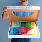 Grimm's óriás mozaik építőkászlet - 100 db.