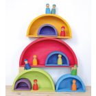 Grimms építő téglalapok, szivárvány színű