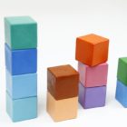 Méhviaszos zsírkréta kockák 6 db-os, Szivárvány Haku Yoka 