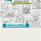 Óriás papírszínező - Budapest