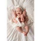 Rózsaszín nyuszis baba ajándékcsomag Jabadabado