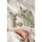 Pasztell zöld nyuszis baba ajándékcsomag Jabadabado