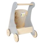 Fa járássegítő pasztell szürke színben - Jabadabado