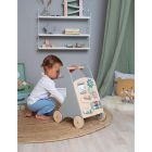 Fa járássegítő pasztell szürke színben - Jabadabado