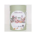 Fa építőkocka készlet az erdő állataival