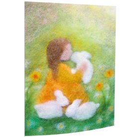 Hová mész te, kis nyulacska - képeslap