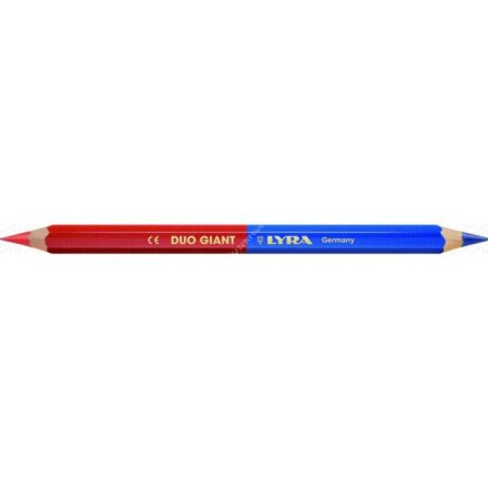 Lyra duo giant piros - kék vastag ceruza
