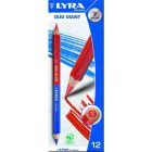 Lyra duo giant piros - kék vastag ceruza